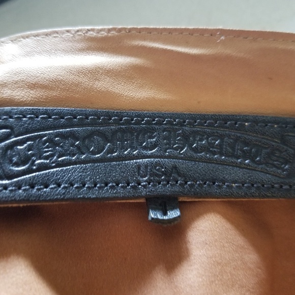 Chrome Hearts: 1of a kind, stretch leather pants - Picture 4 of 7